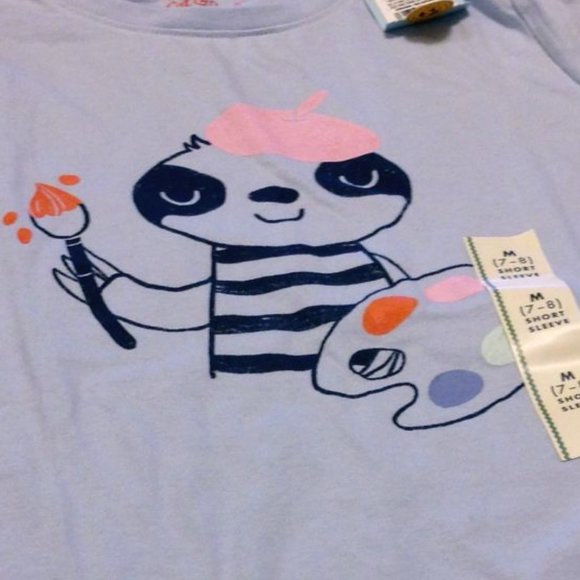 Cat & Jack tee set, girls size 7/8 - Picture 3 of 7